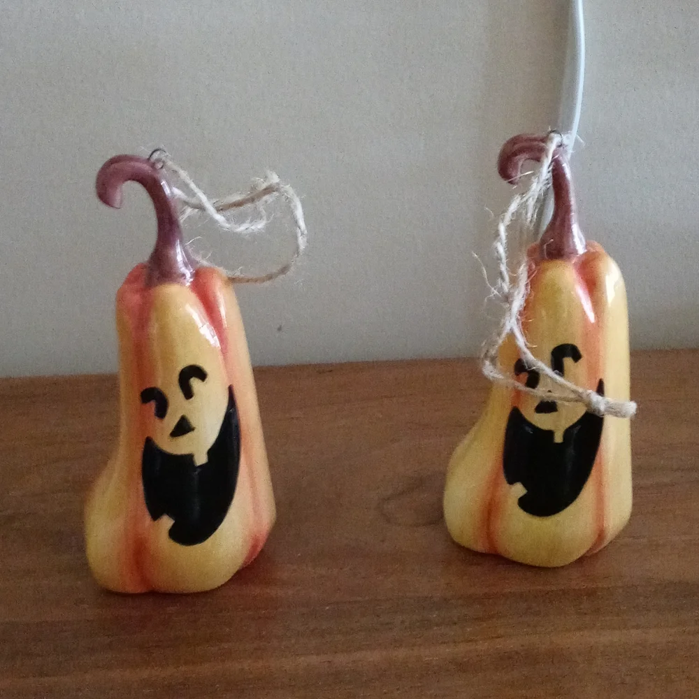 Pumpkin ornaments